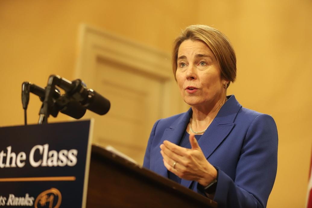 Maura Healey on Kristi Noem: 'I'm Glad She's Gone'