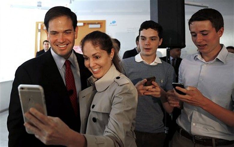 Rubio jabs both parties in economic pitch