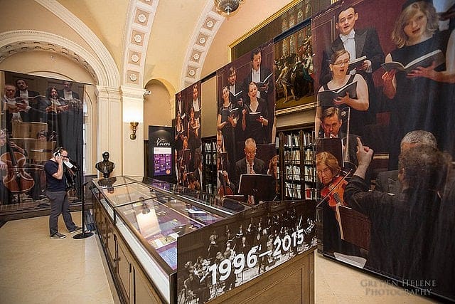 Encore! Handel & Haydn Society Bicentennial Display at BPL