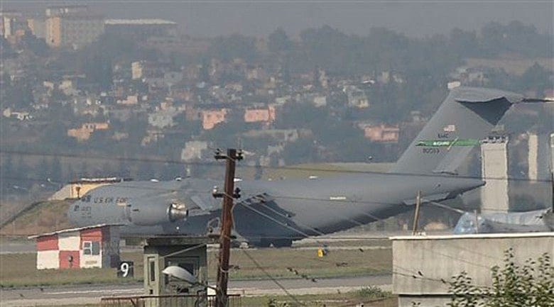 US F-16s arrive in Turkey to fight ISIS