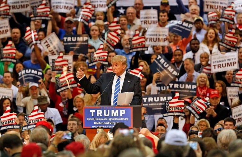 Trump fundraising trails GOP rivals in early primary states