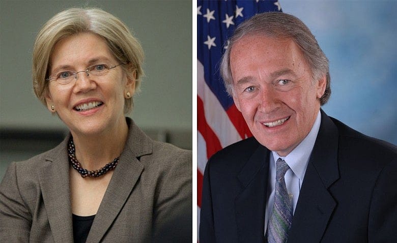 Warren, Markey out of top 20 in home-state rankings of senators