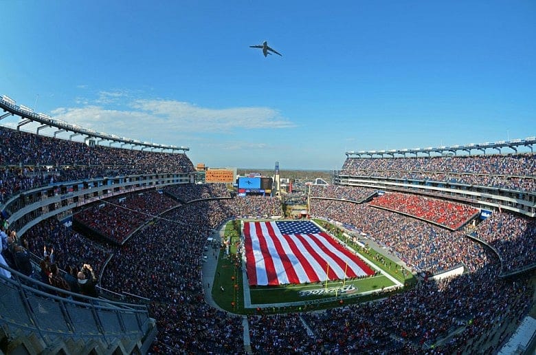 Paid patriotism