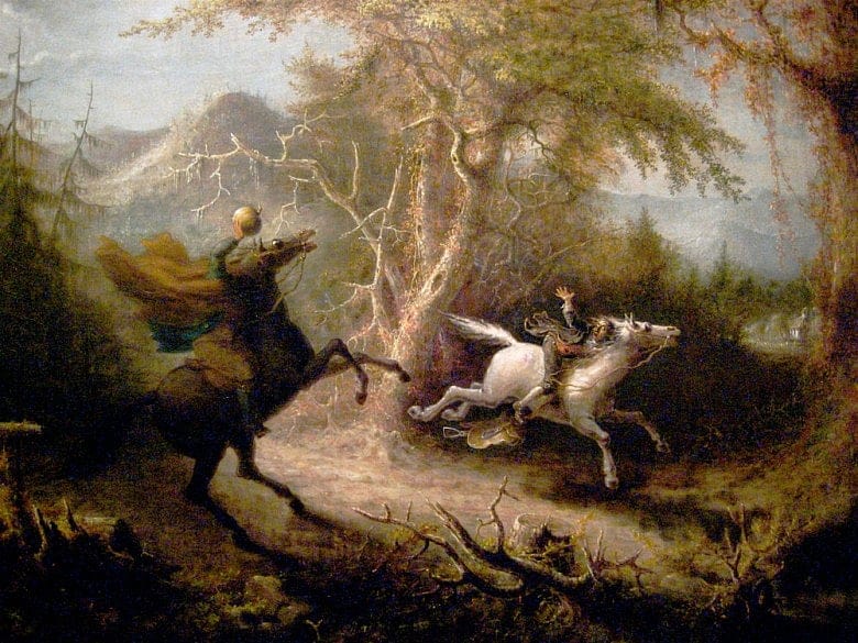 Autumnal reflections with Washington Irving