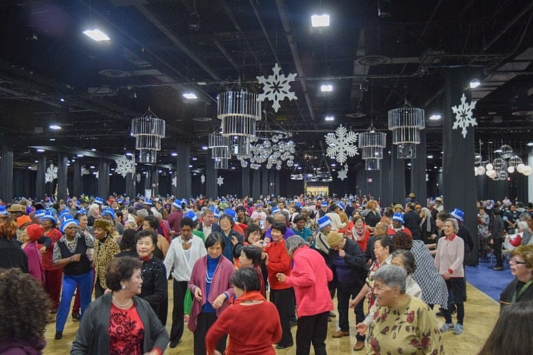 Boston treats elders to a New Year’s Eve party all their own