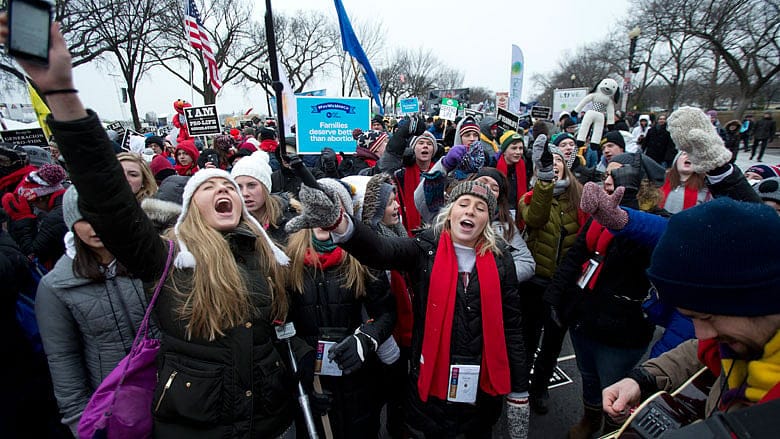 Because of the youth, the March went on