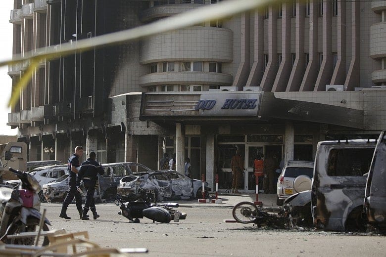 Jihadist hotel seizure ends in Burkina Faso leaving dozens dead