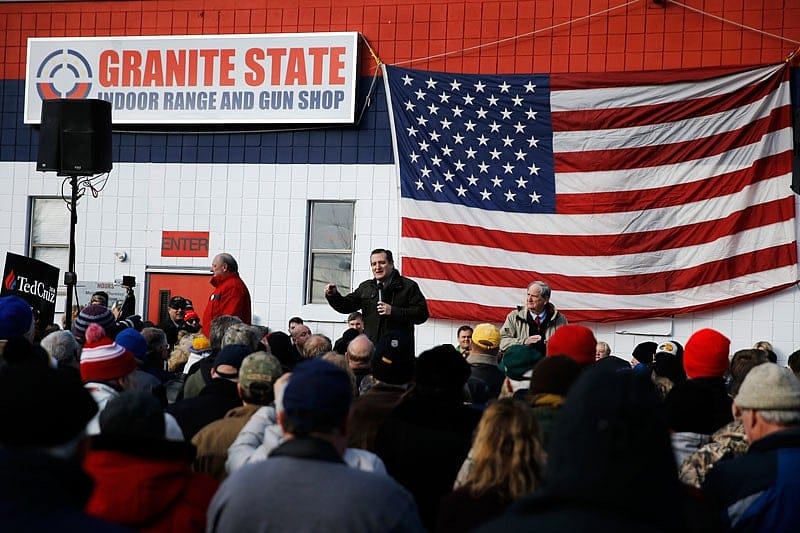 Cruz promises to defend gun rights in NH campaign swing