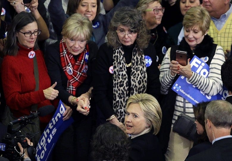 Goldberg denies urging Clinton to bar Albright, Steinem