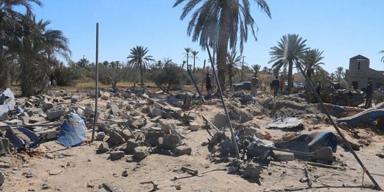 Islamic State training camp takes direct hit, Pentagon says