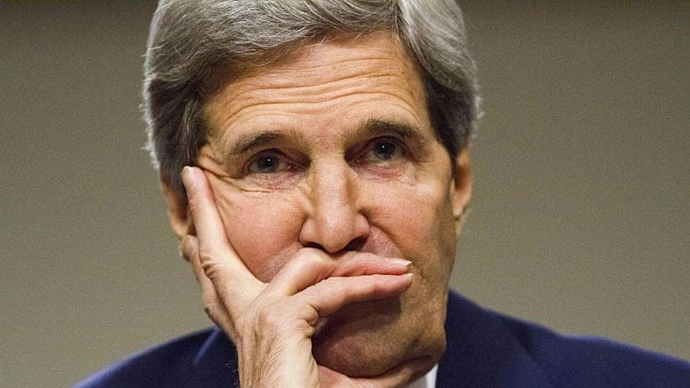 Kerry jokes he wishes Europeans could have voted when he ran for president