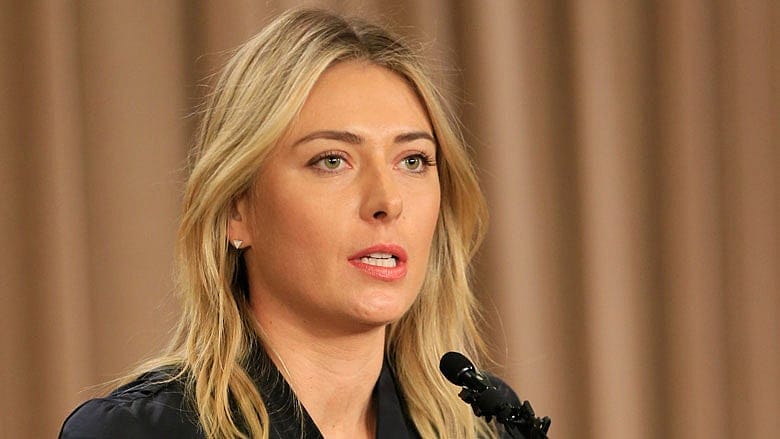 It may not be game over for Maria Sharapova