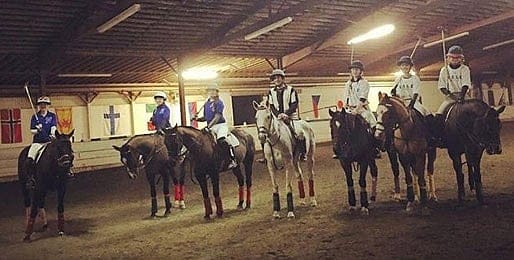 Leaping barriers with the Wellesley polo team