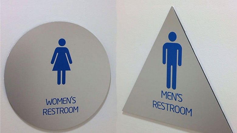 Hands off the ladies’ rooms