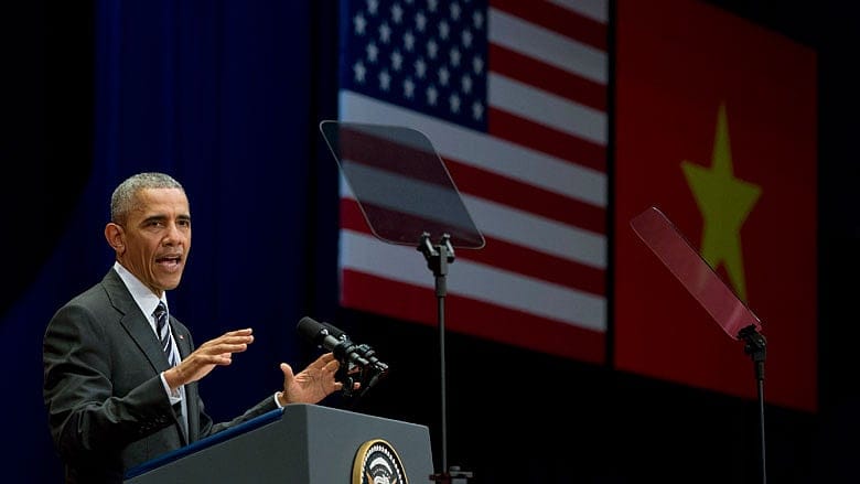 Obama in Vietnam: U.S. also ‘still striving to live up to our founding ideals’