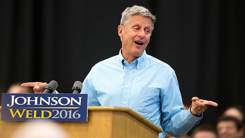 Disenchanted with Clinton, Trump, many younger voters going third party