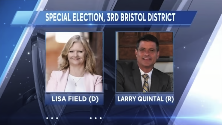 Democrat Lisa Field Wins Third Bristol Special Election By 21 Votes; Republican Larry Quintal Calls For Recount