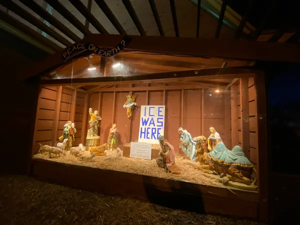 Dedham Pastor Refuses Boston Archbishop’s Request To Take Down Anti-ICE Nativity Display