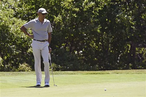 On vacation on Martha’s Vineyard, Obama accuses GOP of playing politics with Iran deal
