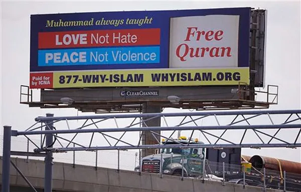 US Muslims hope new billboards reclaim Islam’s message