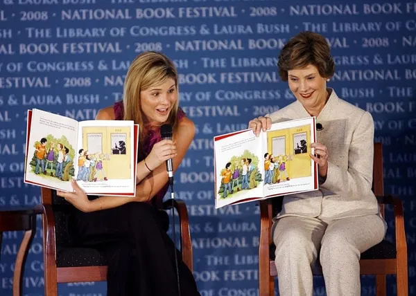 Laura Bush and daughter Jenna co-writing children’s book