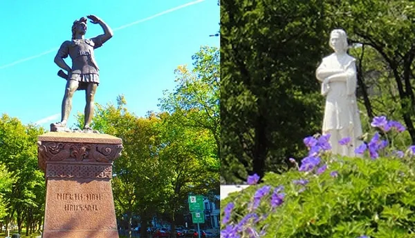 Columbus and Erikson: the North End and the Southern beginning