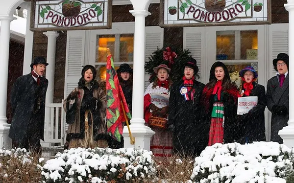 Caroling: Here we come a’wassailing!