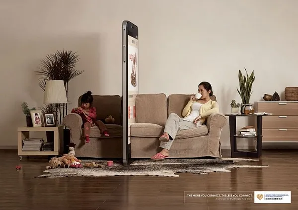 ‘The more you connect, the less you connect’