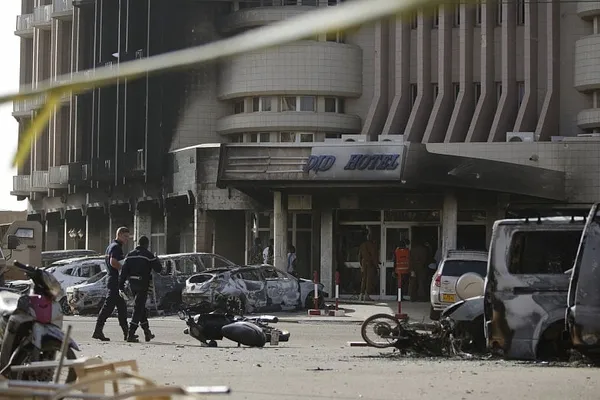 Jihadist hotel seizure ends in Burkina Faso leaving dozens dead