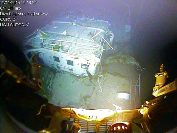 Shipwrecked El Faro presents a puzzle to investigators