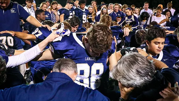 Apology demanded from Fla. athletic association for denying football teams use of loudspeakers to pray