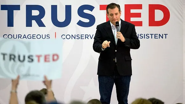 Cruz likes the thought of Clinton in prison