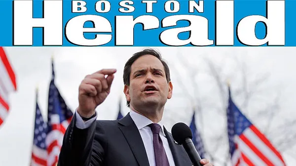After dating Christie, Boston Herald looks for love with Rubio