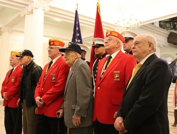 Iwo Jima veterans honored on battle’s 71st anniversary