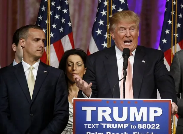 Lewandowski’s star appears to fade in Trump campaign