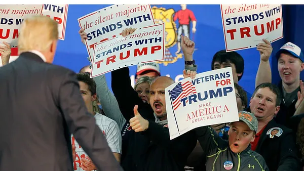 Voters embrace Trump for speaking out on unpopular topics