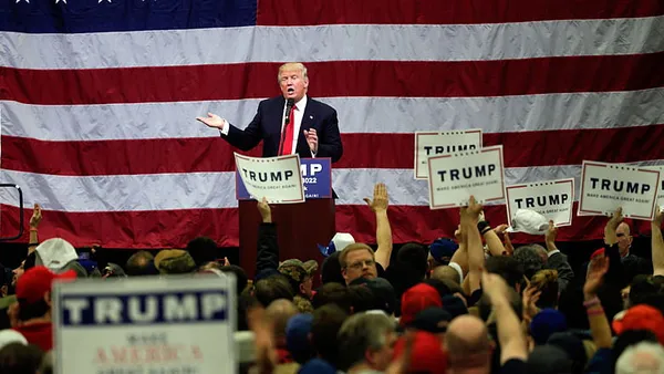 Democratic advertising blitz awaits GOP’s Trump