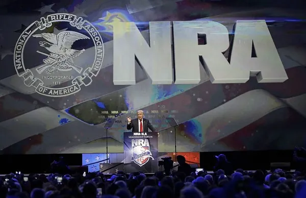 Trump slams Clinton for ‘heartless’ gun limits in NRA speech