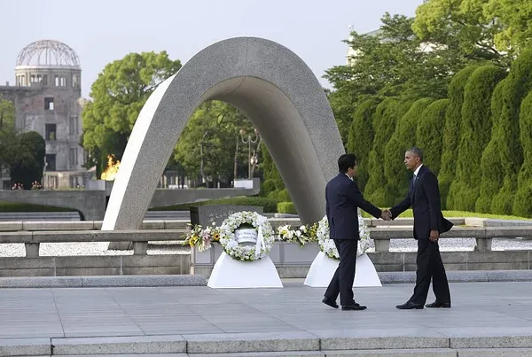 Obama at Hiroshima calls for world with no nuclear weapons