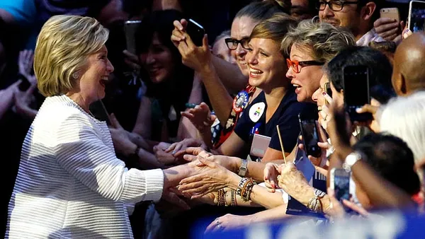 Time to back the winner? Clinton, Trump try to unify parties