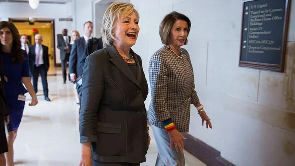 Responding to Trump, Clinton says he has ‘no answers’