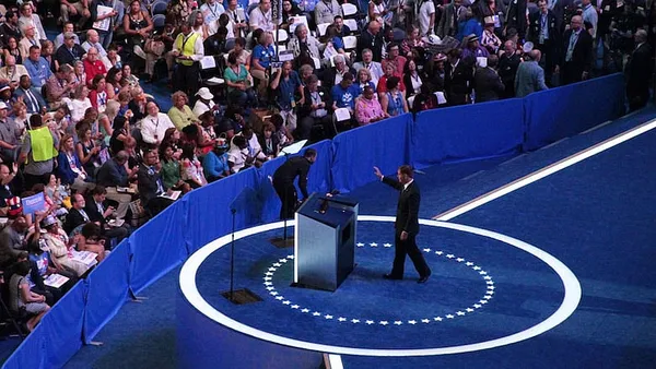 Walsh touts recovery, second chances on national stage