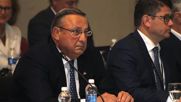 LePage points finger at Lowell, Lawrence as governors weigh drug fight