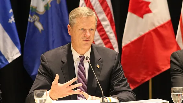 Governors reflect, deflect when asked about Trump presidency