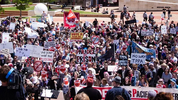 Presidential politics and the Trans-Pacific Partnership trade deal