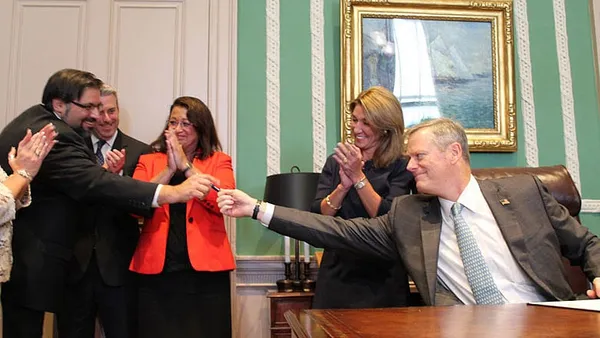 Ride-hail bill signed by Gov. Baker with new fee to benefit infrastructure, taxis