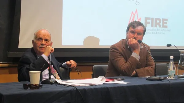 Brown examines relationship of free speech to academic mission
