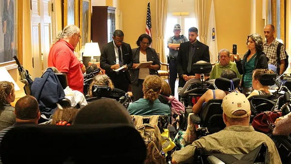 Protesters fear new OT policy will threaten access to care