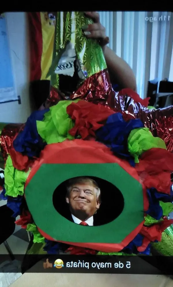 Left-Wing Pretense on Display in Trump Piñata-Bashing