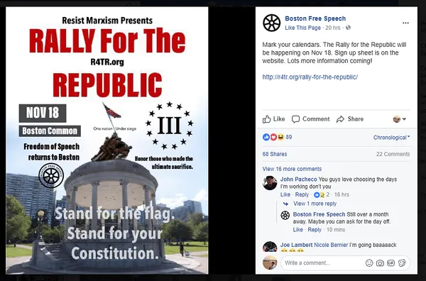 Free Speech Group to Hold Another Boston Common Rally in November — With or Without Permit